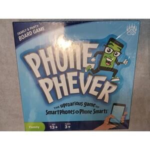 Phone Phever Family And Party Trivia Challenge Board Game 2018 New & Sealed